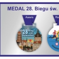 Koszulka, medal i trasa - 28 Biegu św Dominika 